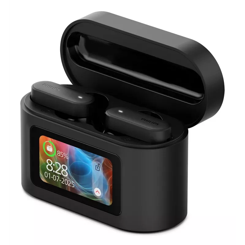 Słuchawki Philips TAT6000BK/00 True Wireless Stereo (TWS) Bluetooth Douszne, 20–20000 Hz, 10 m, Czarny