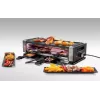 Grill Raclette Unold Delice Basic 1200 W 8 Osób Czarny Stal Nierdzewna
