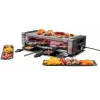 Grill Raclette Unold Delice Basic 1200 W 8 Osób Czarny Stal Nierdzewna