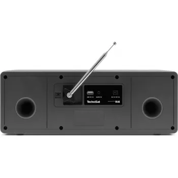 Radio cyfrowe TechniSat DIGITRADIO 3 VOICE Czarny Srebrny
