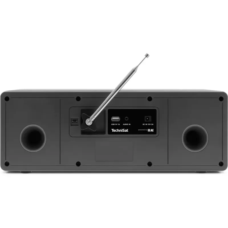 Radio cyfrowe TechniSat DIGITRADIO 3 VOICE Czarny Srebrny