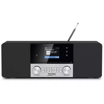 Radio cyfrowe TechniSat DIGITRADIO 3 VOICE Czarny Srebrny