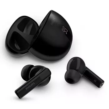 Bezprzewodowy zestaw słuchawkowy douszny Philips TAT2520BK/00 — Bluetooth, 20–20000 Hz, zasięg 10 m, 40 g, czarny