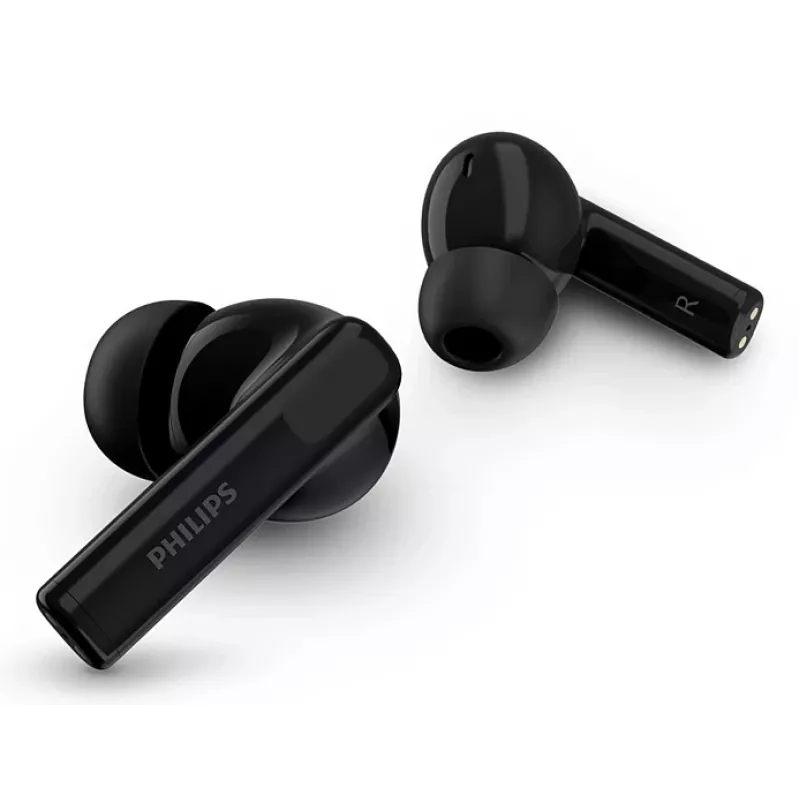 Bezprzewodowy zestaw słuchawkowy douszny Philips TAT2520BK/00 — Bluetooth, 20–20000 Hz, zasięg 10 m, 40 g, czarny