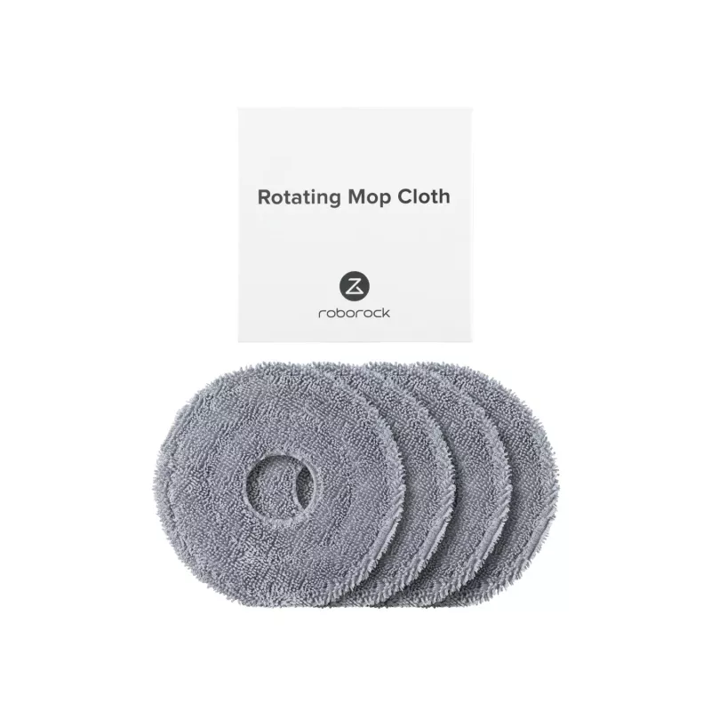 Mop pad do robota odkurzającego Xiaomi Roborock szary opakowanie 4 szt