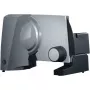 Elektryczna krajalnica Graef G55 170 W, maks. grubość plastra 20 mm, szary metal, 230 V, wymiary 230×325×240 mm