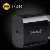 Zasilacz Intenso W20C 20W USB-C Czarny