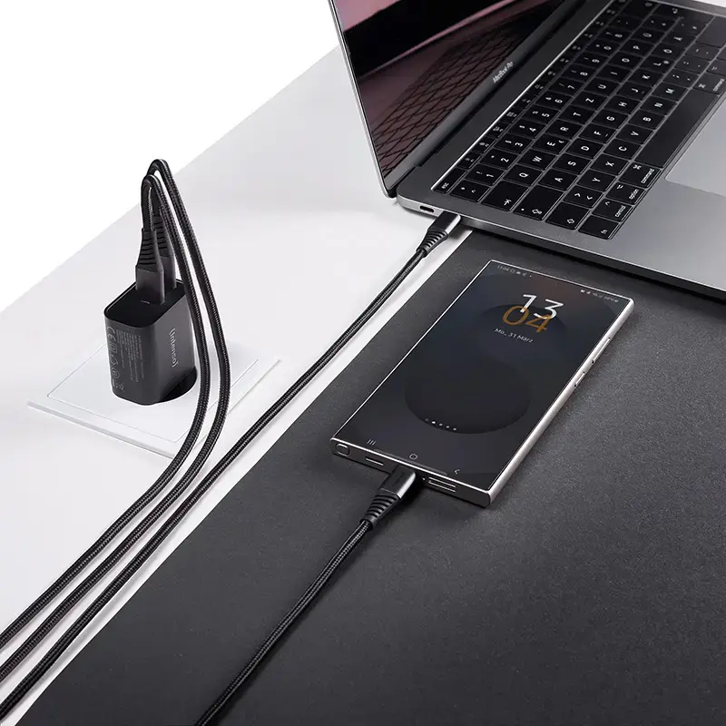 Zasilacz sieciowy Intenso W30AC 30W USB-A USB-C Czarny