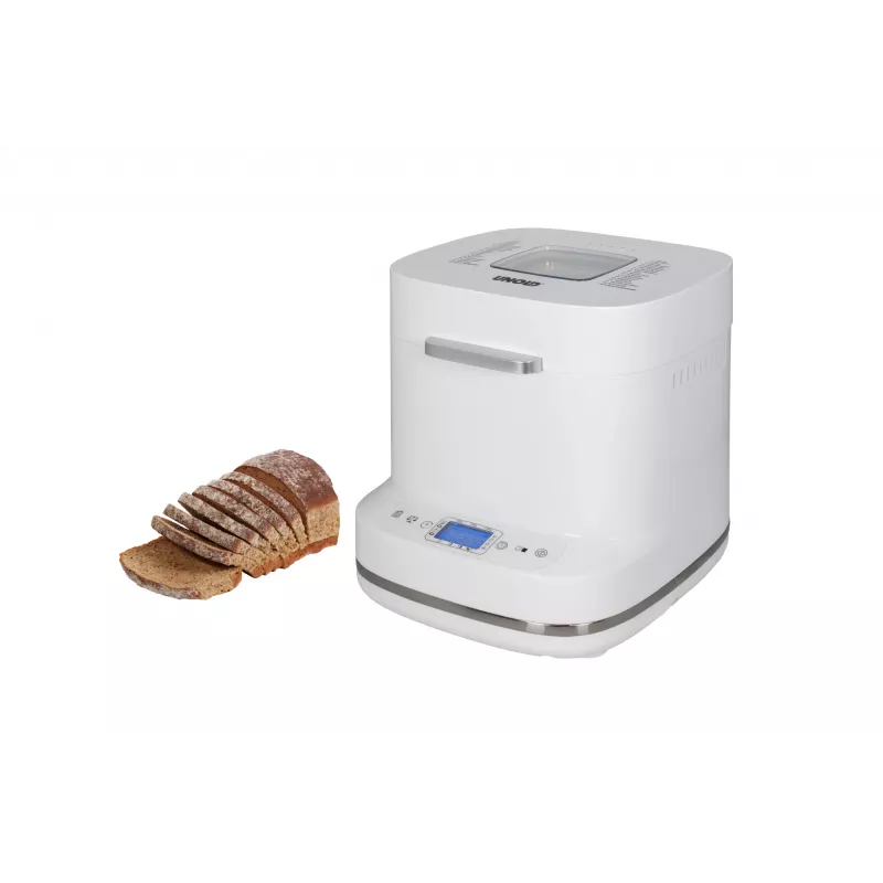 Wypiekacz do chleba Unold Esge Backmeister Bernd 68120 — 550 W, maks. bochenek 1 kg, biały, obudowa z tworzywa sztucznego