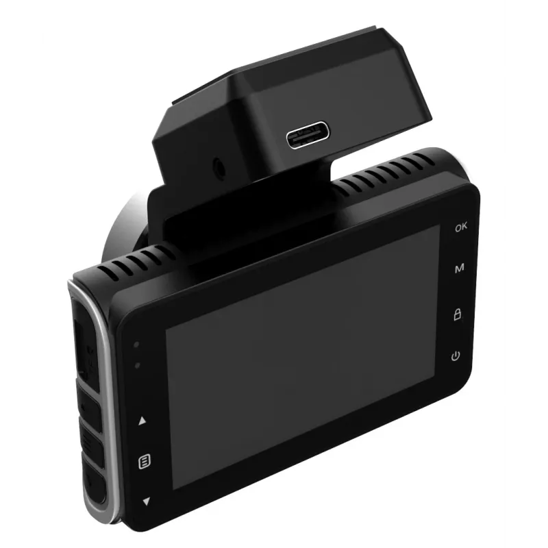 Rejestrator samochodowy IMOU S800PRO 4K Ultra HD Wi‑Fi DC — 3840×2160, kąt widzenia 123°, wyświetlacz 3″, MicroSD do 256 GB, USB‑C