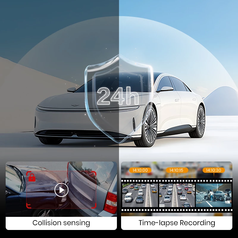 Imou T800 dashcam 4K Ultra HD Wi-Fi DC Czarny