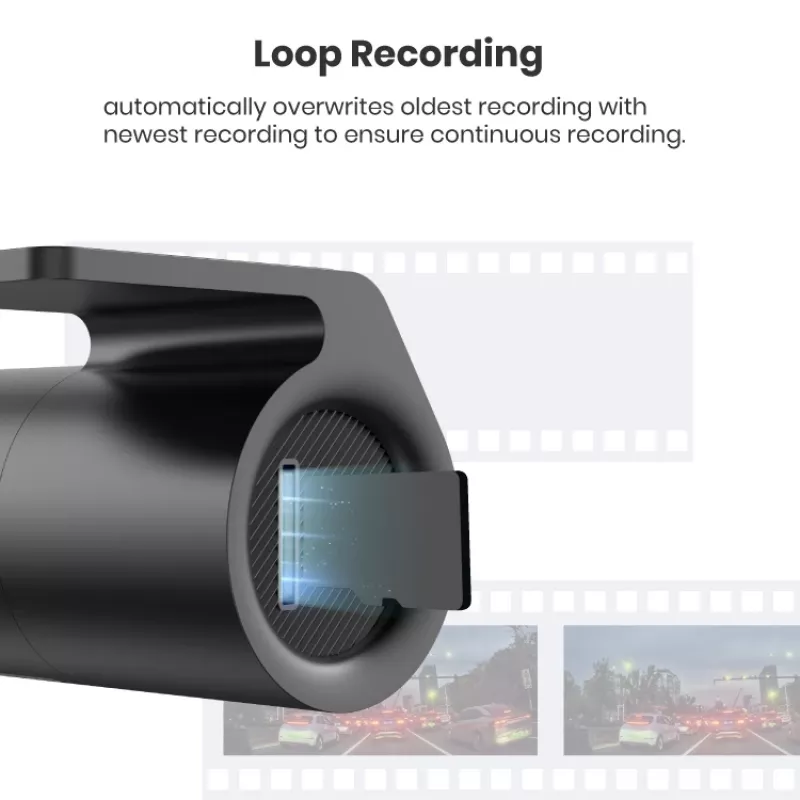 Imou T800 dashcam 4K Ultra HD Wi-Fi DC Czarny