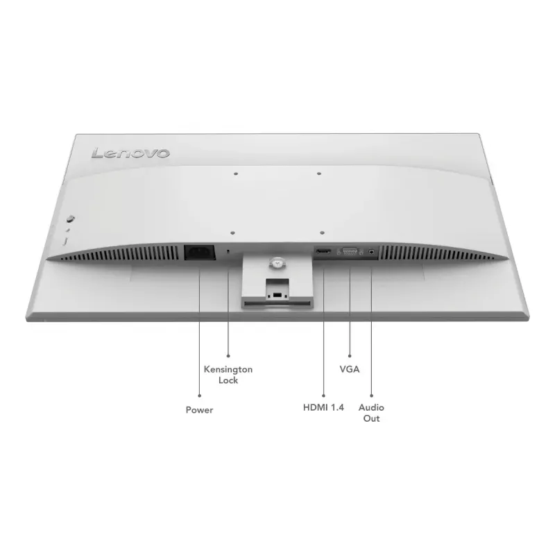 Monitor komputerowy Lenovo L24-4C 23,8 cala (60,5 cm) Full HD 1920×1080 IPS LCD, 6 ms, kąty widzenia 178°, wbudowane głośniki, VESA, szary
