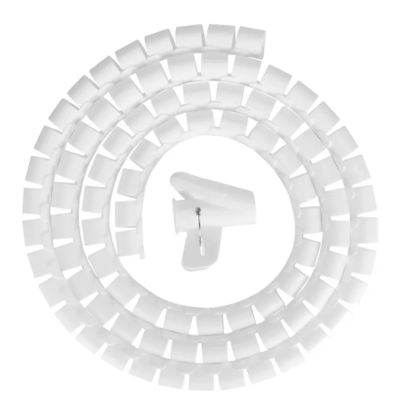 Osłona na kable Neomounts ADS06-140WH Ø15 mm biała do wielu kabli
