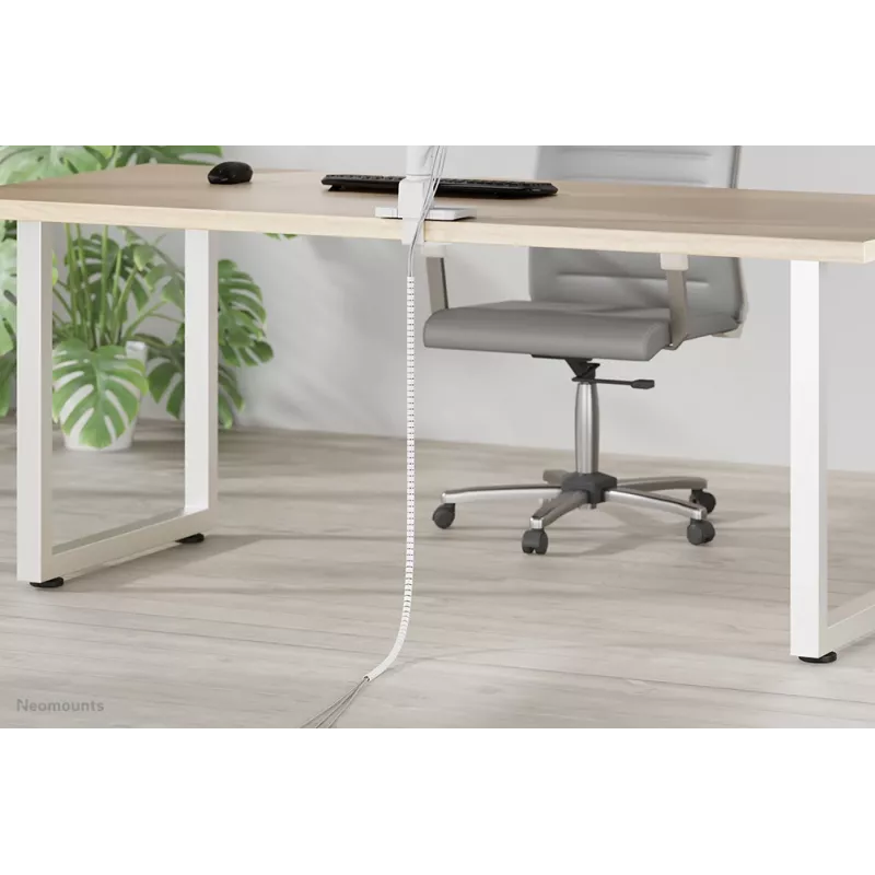 Osłona na kable Neomounts ADS06-140WH Ø15 mm biała do wielu kabli