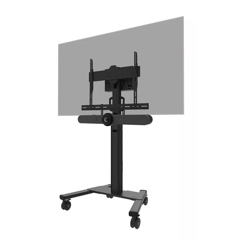 Uchwyt do videobaru Neomounts AV30-500BL do wyświetlaczy 43–110 cali — VESA do 600×400, maks. 10 kg, szerokość 900 mm