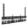 Uchwyt do videobaru Neomounts AV30-500BL do wyświetlaczy 43–110 cali — VESA do 600×400, maks. 10 kg, szerokość 900 mm