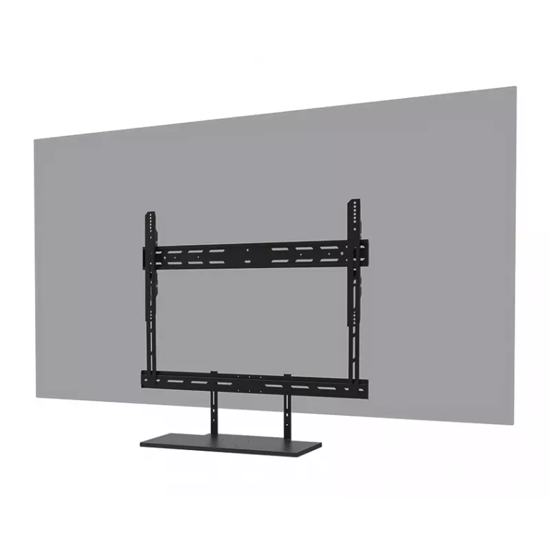 Zestaw półki na klawiaturę Neomounts AV40-500BL dla ekranów 43–110 cali, VESA do 600x400, maks. obciążenie 2.5 kg, 900×279×640 mm