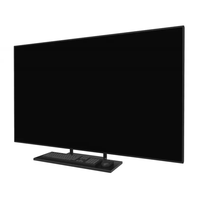 Zestaw półki na klawiaturę Neomounts AV40-500BL dla ekranów 43–110 cali, VESA do 600x400, maks. obciążenie 2.5 kg, 900×279×640 mm