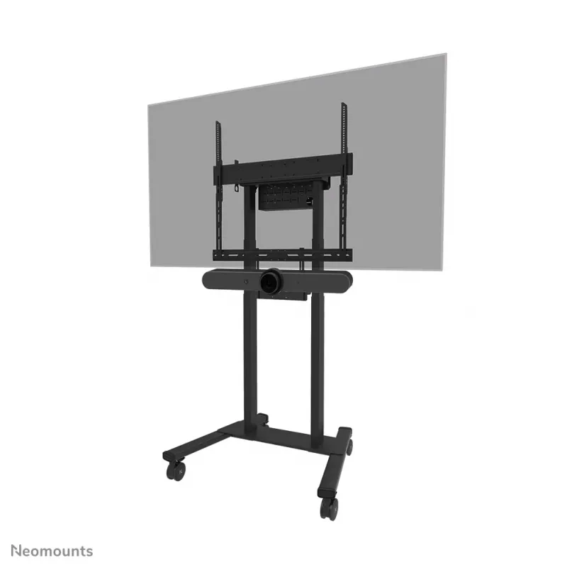 Zestaw półki na videobar i laptopa Neomounts AV60-500BL do wyświetlaczy 43–110 cali, VESA do 600x400, maks. obciążenie 8 kg, szerokość 900 mm