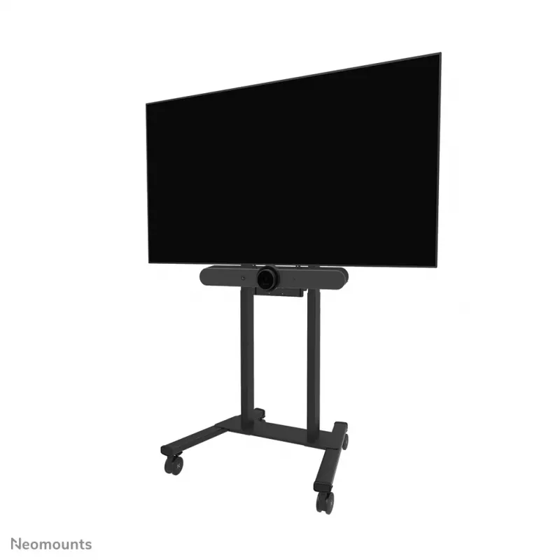 Zestaw półki na videobar i laptopa Neomounts AV60-500BL do wyświetlaczy 43–110 cali, VESA do 600x400, maks. obciążenie 8 kg, szerokość 900 mm