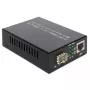 Konwerter mediów DeLOCK 1000Base-T na SFP 1000 Mbit/s Czarny