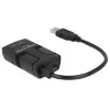 Kabel USB DeLOCK 62588 0,15 m USB A czarny