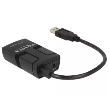 Kabel USB DeLOCK 62588 0,15 m USB A czarny