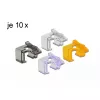 Zacisk kablowy DeLOCK 86422 Wielokolorowy 40 szt.