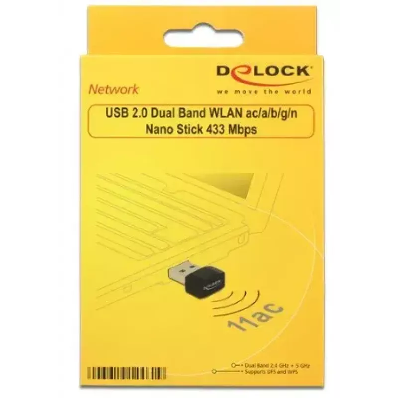Karta sieciowa DeLOCK 12461 WLAN 433 Mbit/s