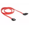 Kabel SATA DeLOCK 83970 0,7 m SATA 7-pin czarno-czerwony