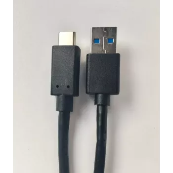 Kabel USB Helos 181542 USB 3.2 Gen 2 1m USB A USB C Czarny