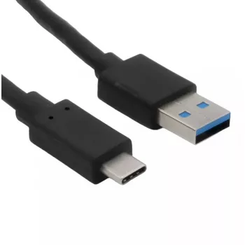 Kabel USB Helos 181542 USB 3.2 Gen 2 1m USB A USB C Czarny