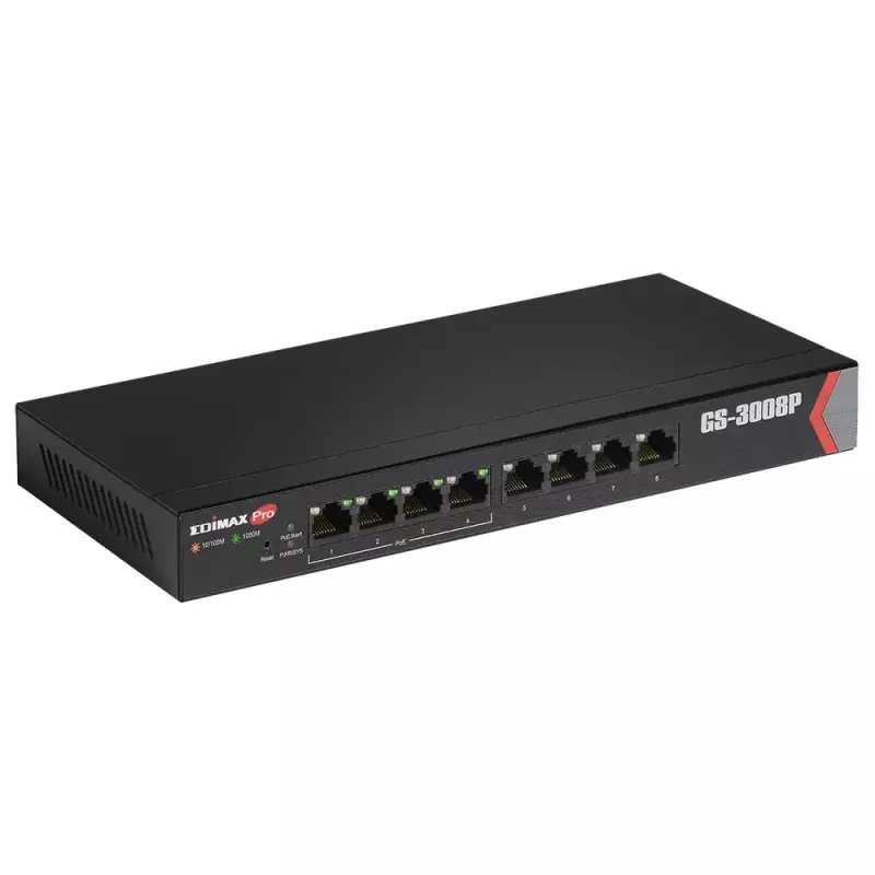 Managed Switch Edimax GS-3008P