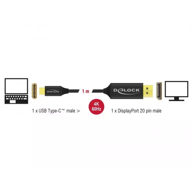 Adapter graficzny USB DeLOCK 83709