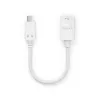 Kabel USB PureLink IS230 0,1 m USB C na USB A Biały