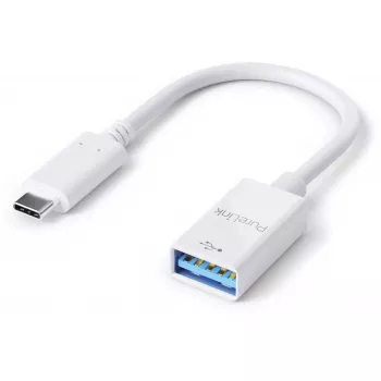 Kabel USB PureLink IS230 0,1 m USB C na USB A Biały