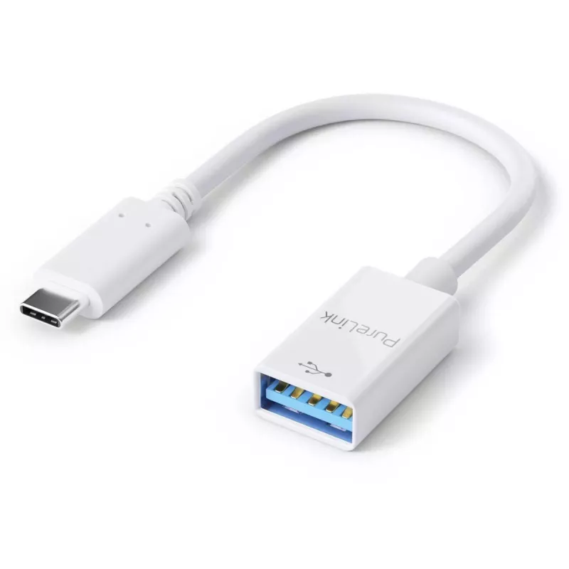 Kabel USB PureLink IS230 0,1 m USB C na USB A Biały