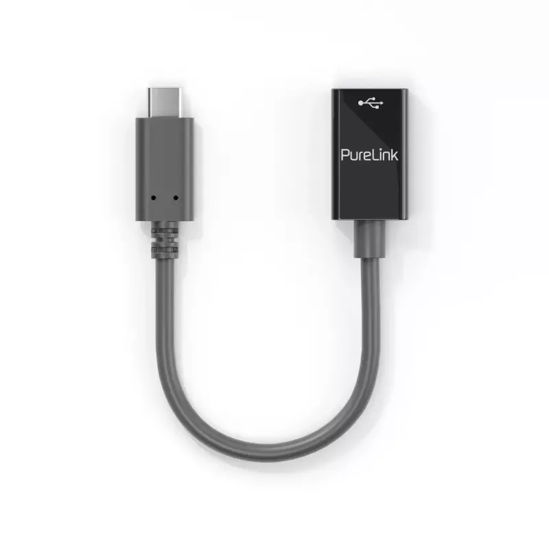 Kabel USB PureLink IS231 0,1 m USB-C USB-A Czarny