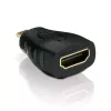 adapter złącza złącza HDMI microHDMI czarny PureLink X-HA050 pozłacany