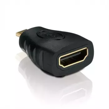 adapter złącza złącza HDMI microHDMI czarny PureLink X-HA050 pozłacany