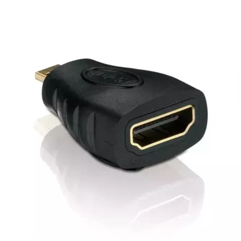adapter złącza złącza HDMI microHDMI czarny PureLink X-HA050 pozłacany