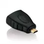 adapter złącza złącza HDMI microHDMI czarny PureLink X-HA050 pozłacany