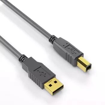 Kabel USB PureLink DS2000-100 10 m USB 2.0 USB A USB B Czarny