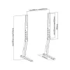 Uchwyt do monitora PureLink PM-TVS-02 Czarny 165,1 cm 35 kg