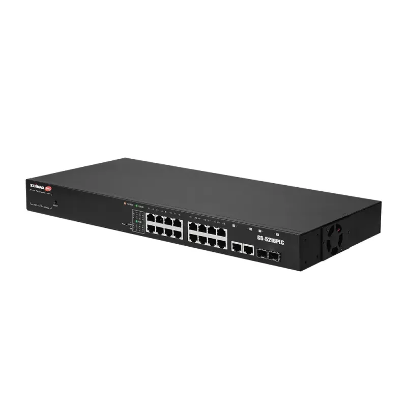 Przełącznik zarządzalny Edimax GS-5216PLC