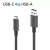 Kabel USB PureLink PI6100-020 2m USB 3.2 Gen 2 USB A USB C czarny
