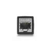 DeLOCK Adapter RJ45 jack to RJ45 jack Cat.6A Czarny