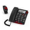 Telefon analogowy amplicomms BigTel 50 Alarm Plus identyfikacja numeru dzwoniącego ciemnoszary