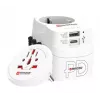 Adapter do gniazdka SKROSS 61663 Uniwersalny Biały 100-250V 2.4A USB